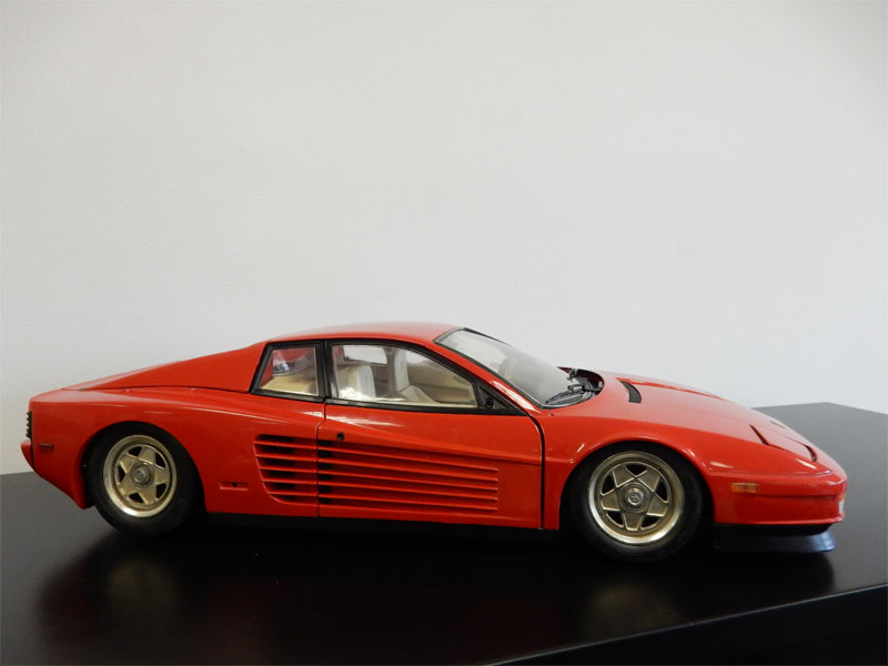 Voiture miniature par Pocher - Ferrari Testarossa